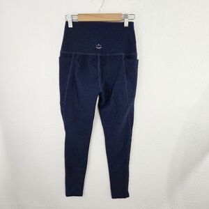 Beyond Yoga Spacedye Out Of Pocket High Waisted Midi Legging nocturn navy medium